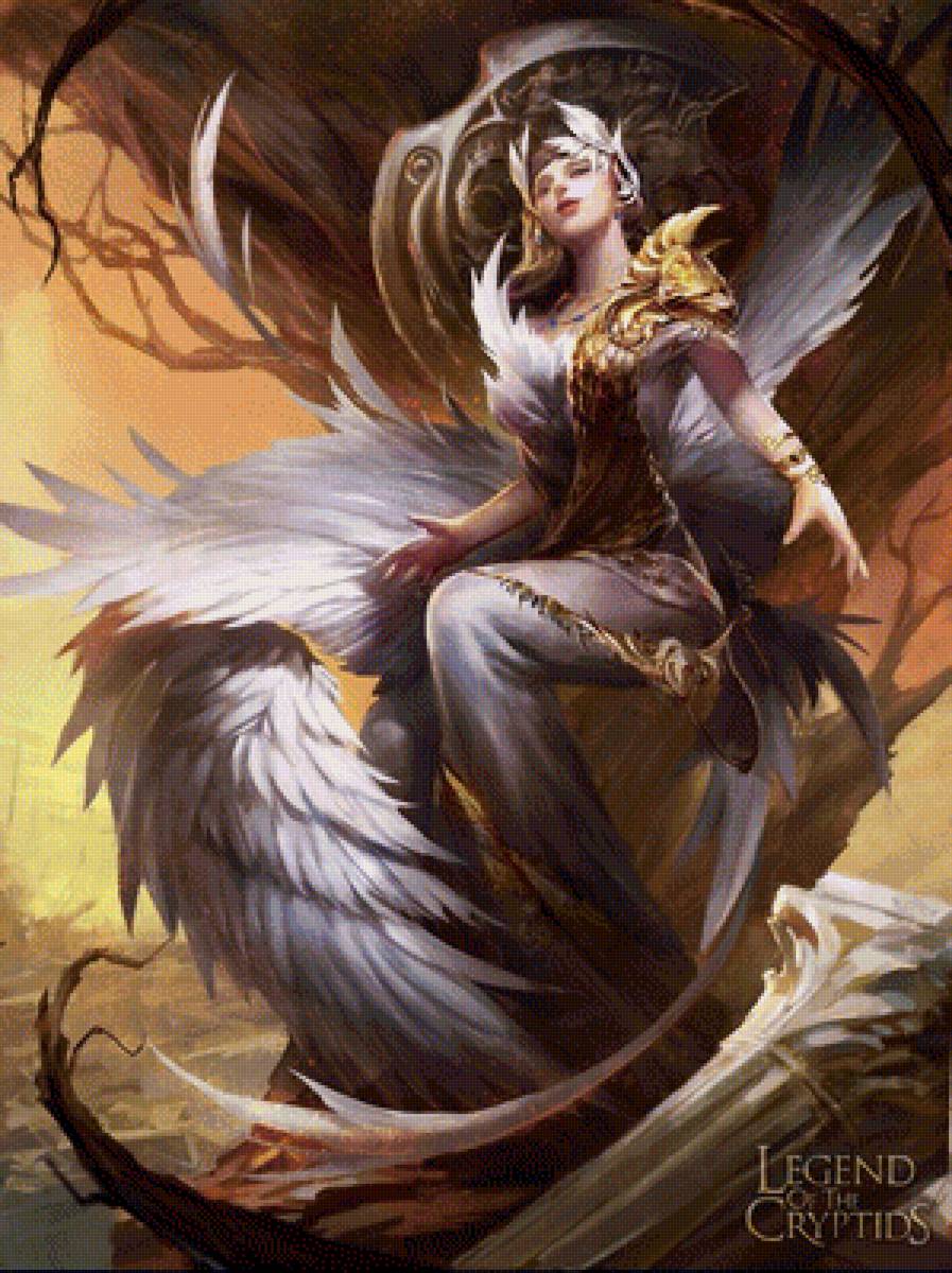 Девушка - фэнтази, сказки, иллюстрации - предпросмотр