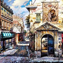 Схема вышивки «Прогулка 1»