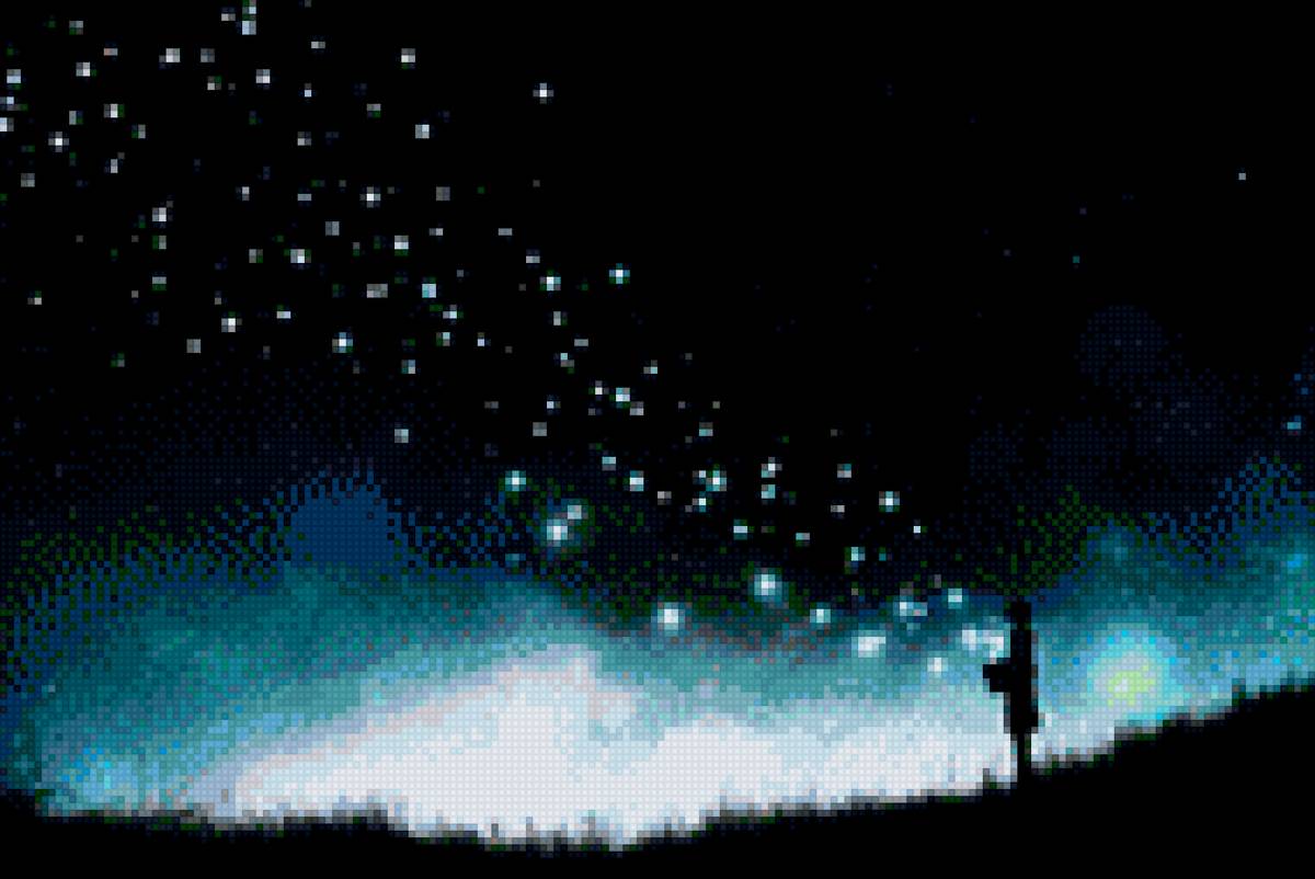 Ночное небо - предпросмотр