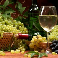 Схема вышивки «Вино»