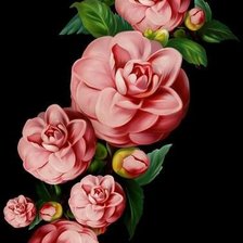 Схема вышивки «цветы»