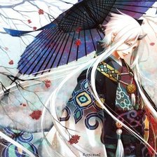 Схема вышивки «аниме»