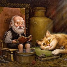 Схема вышивки «домовой»