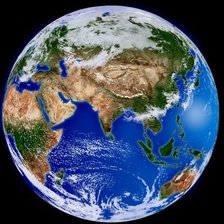 Схема вышивки «Планета Земля»