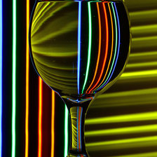 Схема вышивки «БОКАЛ В СВЕТЕ»