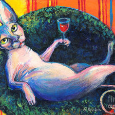 Схема вышивки «Сфинкс»