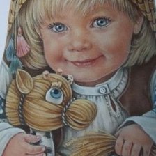 Схема вышивки «детская»