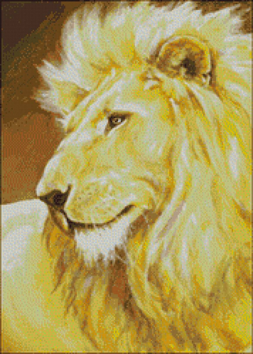 Жёлтый - лев, лева, желтый - предпросмотр