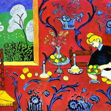 Схема вышивки «Красная гармония»