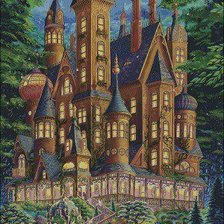 Схема вышивки «дом лето»