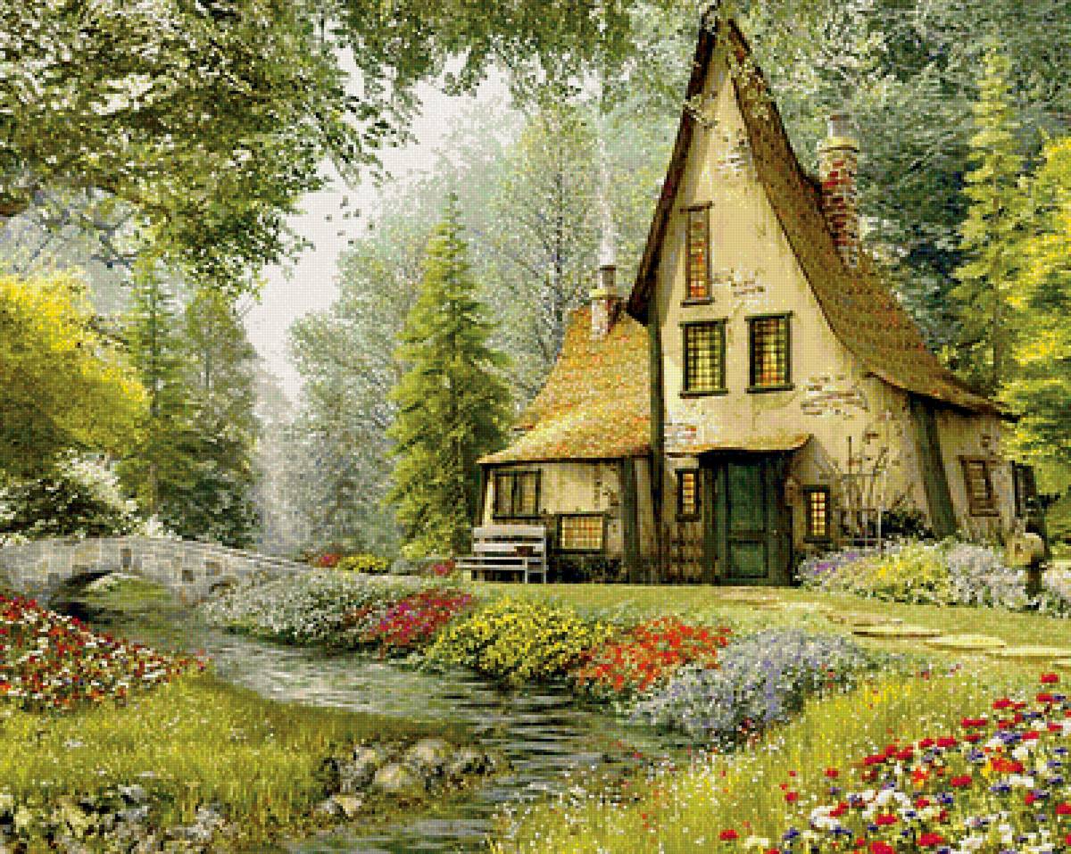 Сказочный домик - предпросмотр