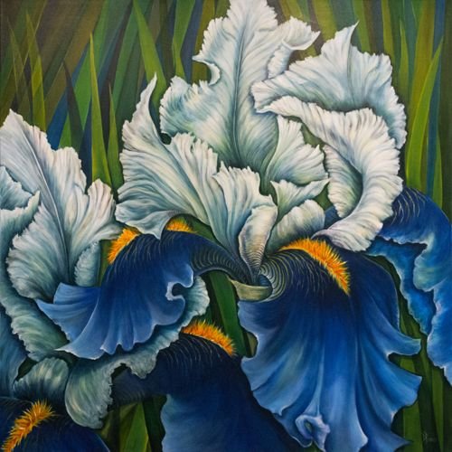 цветы - ирис - оригинал