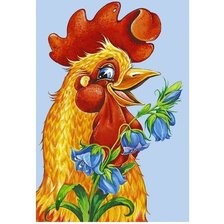 Схема вышивки «символ 2017 года»