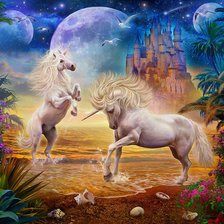 Схема вышивки «Роги»