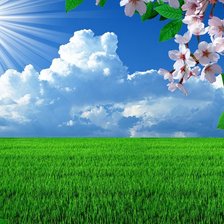 Схема вышивки «лето»