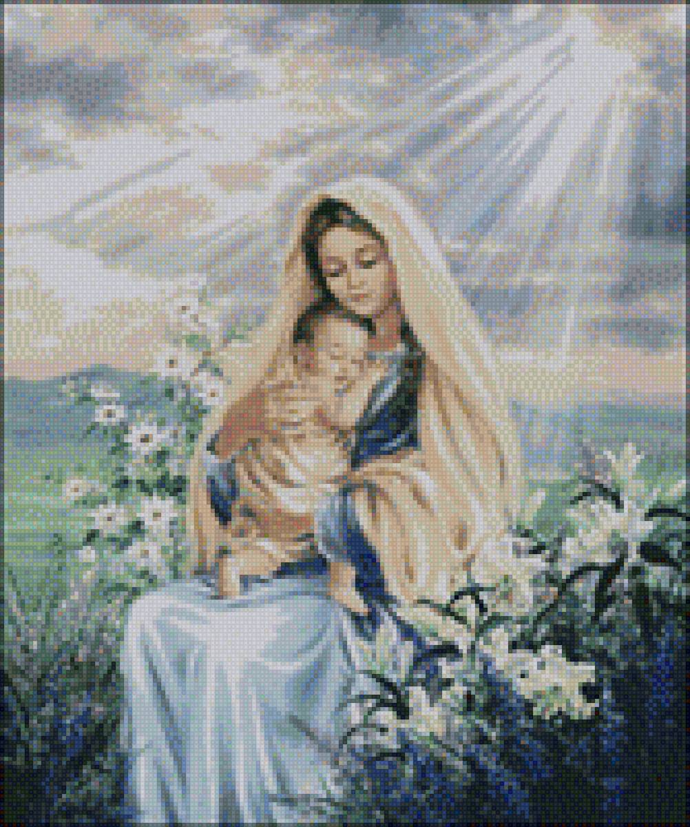 мадонна с ребенком - мадонна - предпросмотр