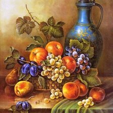 pekné zátišie s ovocím