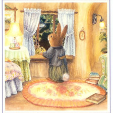 Схема вышивки «Зайка»