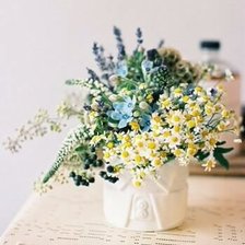 Схема вышивки «Ромашки»