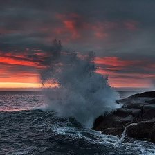 Схема вышивки «прибой»