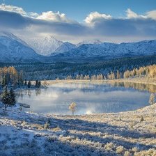 озеро в горах