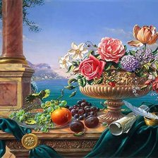 Схема вышивки «zátišie»