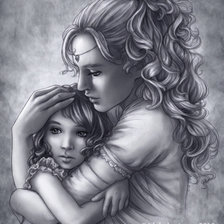 Схема вышивки «сёстры 2»