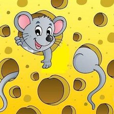 Схема вышивки «мышули»