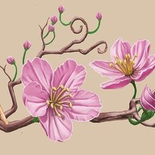 Схема вышивки «Цветочная фея»