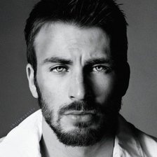 Схема вышивки «Крис Эванс»