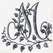 Схема вышивки «подарок»