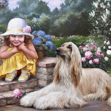 Схема вышивки «Друзья»