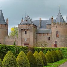 Схема вышивки «Замок»