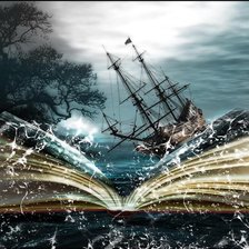 Схема вышивки «книга»