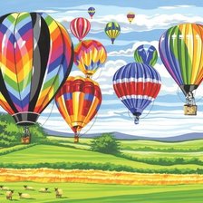 Схема вышивки «Воздушные швры»