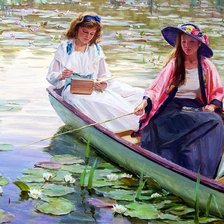 Схема вышивки «девушка»