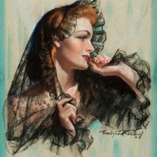 Схема вышивки «черное кружево»