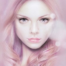 в сереневых тонах