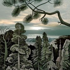 Схема вышивки «Пейзаж»