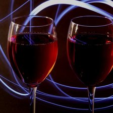 Схема вышивки «Вино»