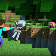 Схема вышивки «minecraft 1»