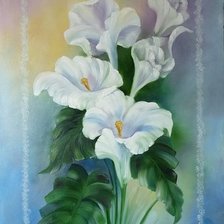 Схема вышивки «Каллы»