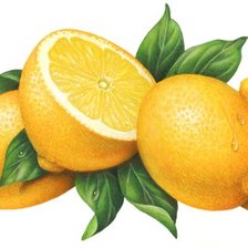 Схема вышивки «Лимоны»