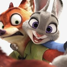 Схема вышивки «зверополис»