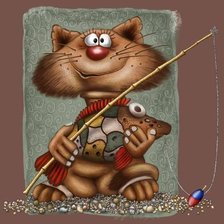 Схема вышивки «серия "Котики"»