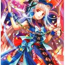 Схема вышивки «Девушка»