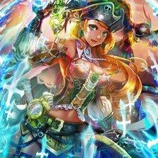 Схема вышивки «Пиратка»