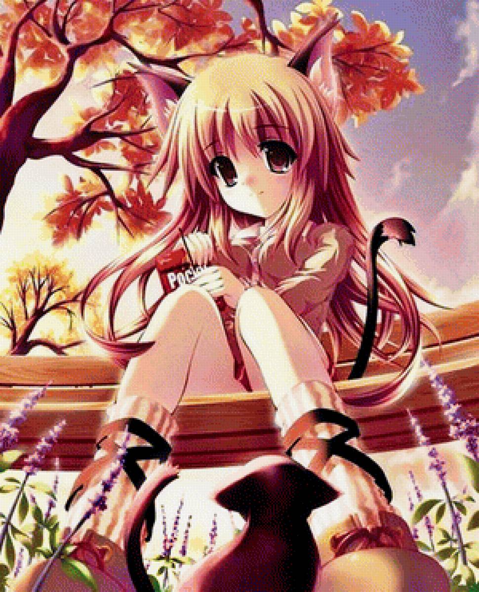 Девушка - аниме - предпросмотр