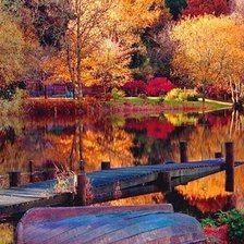 Схема вышивки «Осень»