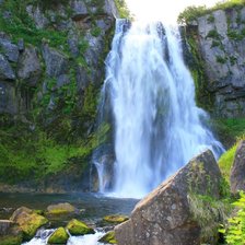 Схема вышивки «водопад»